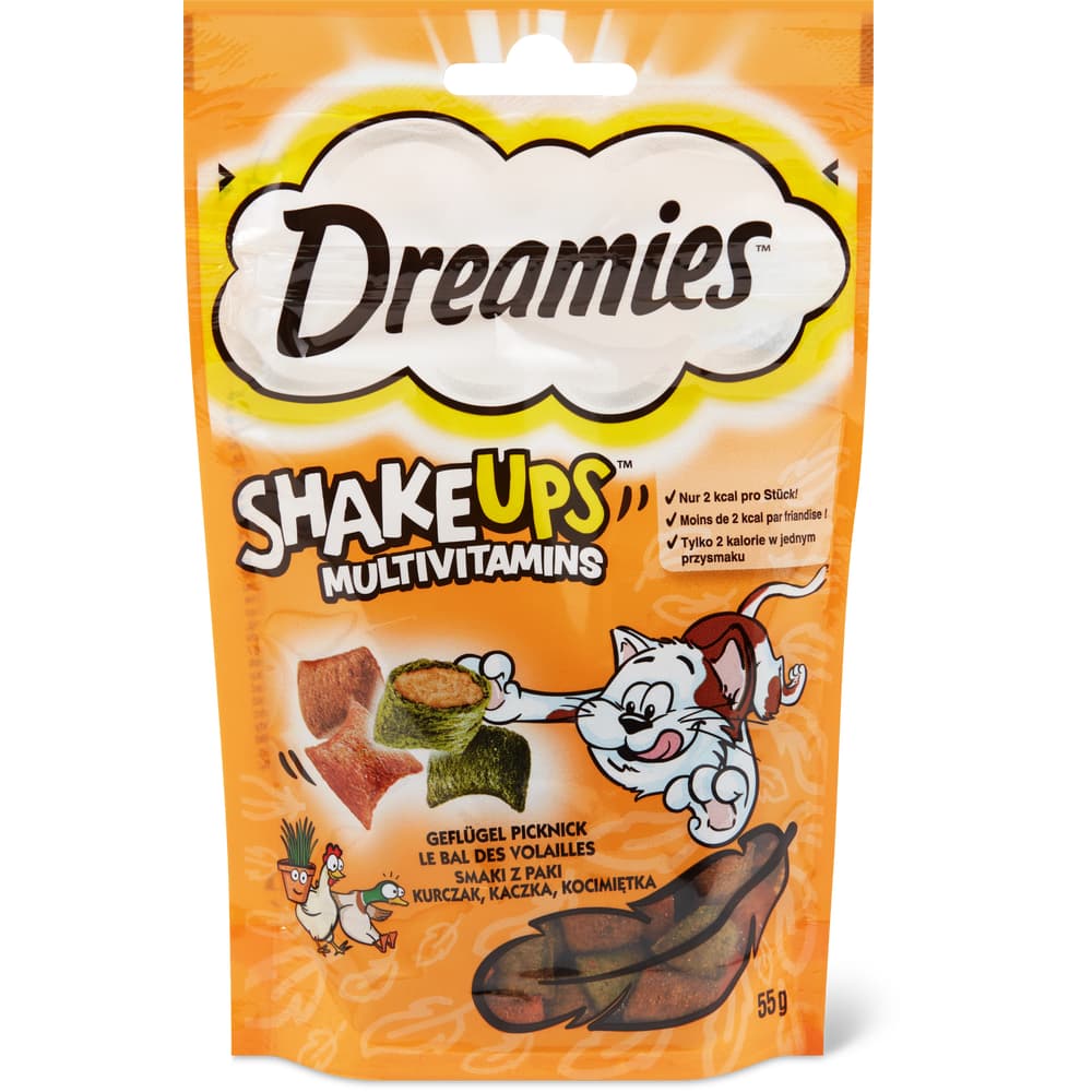 Dreamies Snack für Katze Geflügel