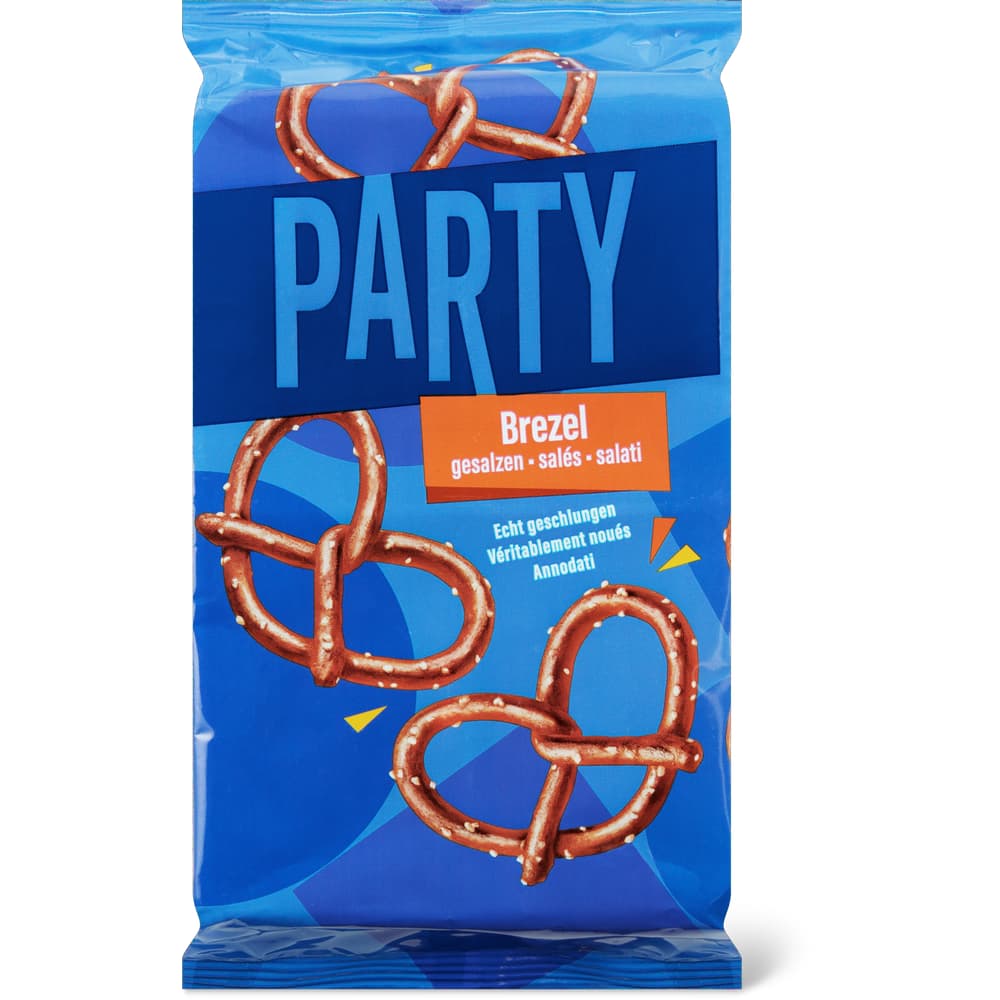 Party Brezel gesalzen