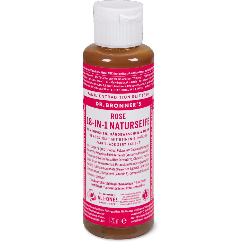 Dr. Bronner Seife BIO Rose • Migros