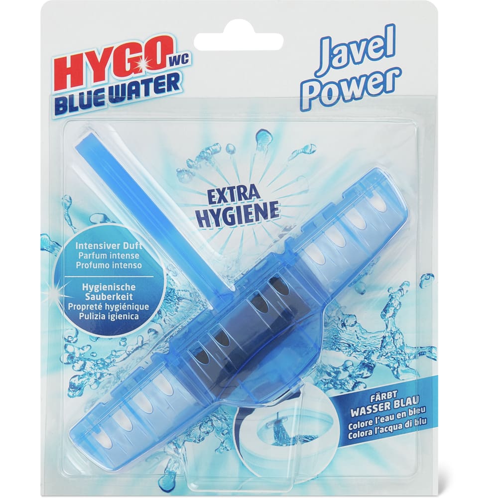 Hygo Javel Power WC-Block 1 x 40g, Blue Water