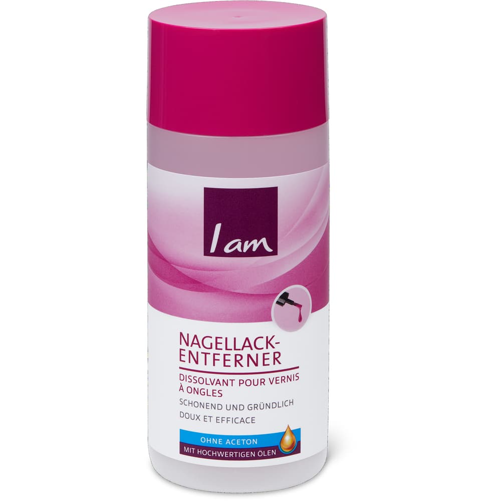 I am Nagellack-Entferner ohne Aceton, mit Hochwertigen Ölen