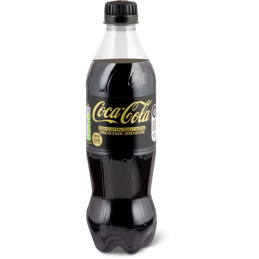 Coca-Cola zero Zucker und zero Koffein