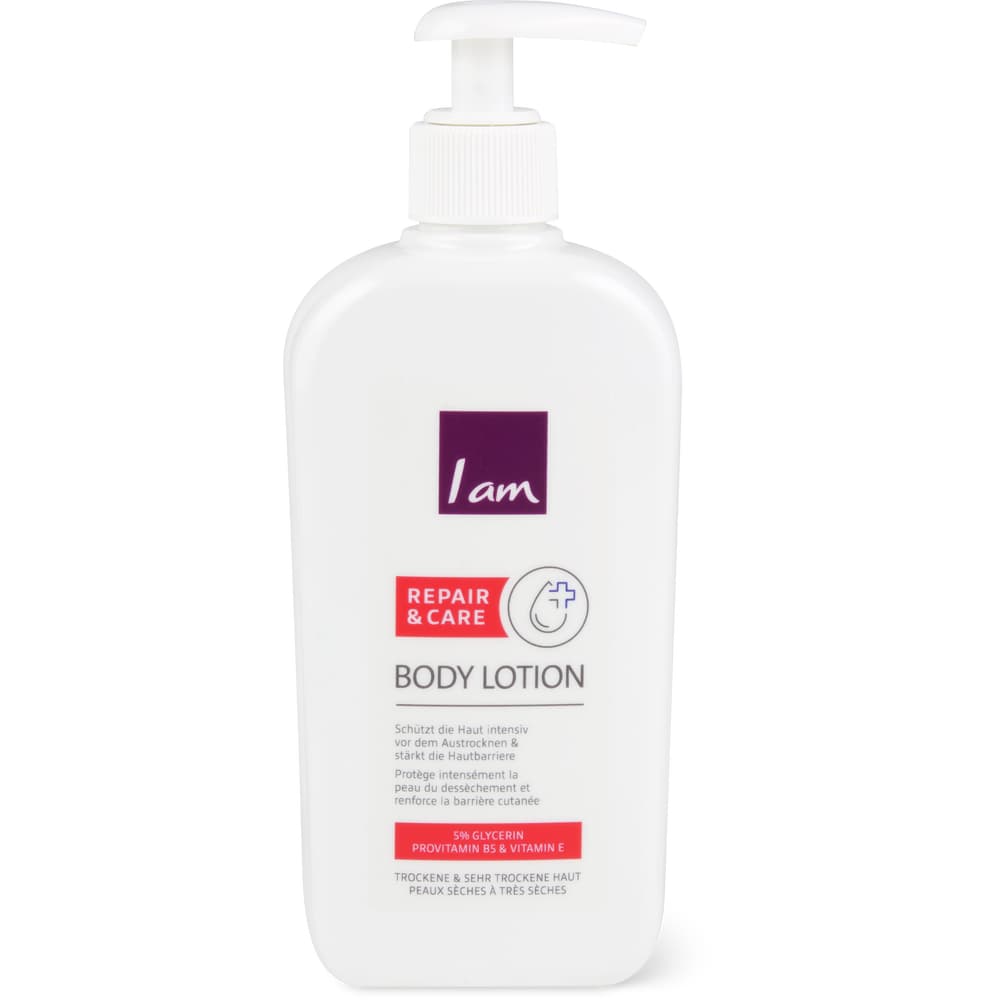 I am Repair & Care Bodylotion 5% Glycerin, Provitamin B5, Vitamin E