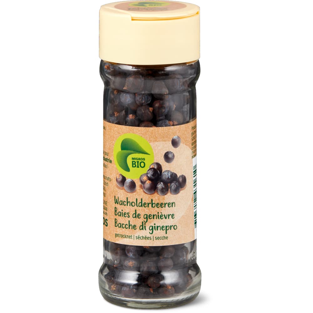 Migros Bio Wacholderbeeren Getrocknet