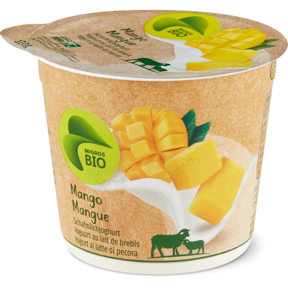Migros Bio Schafmilchjoghurt Mango