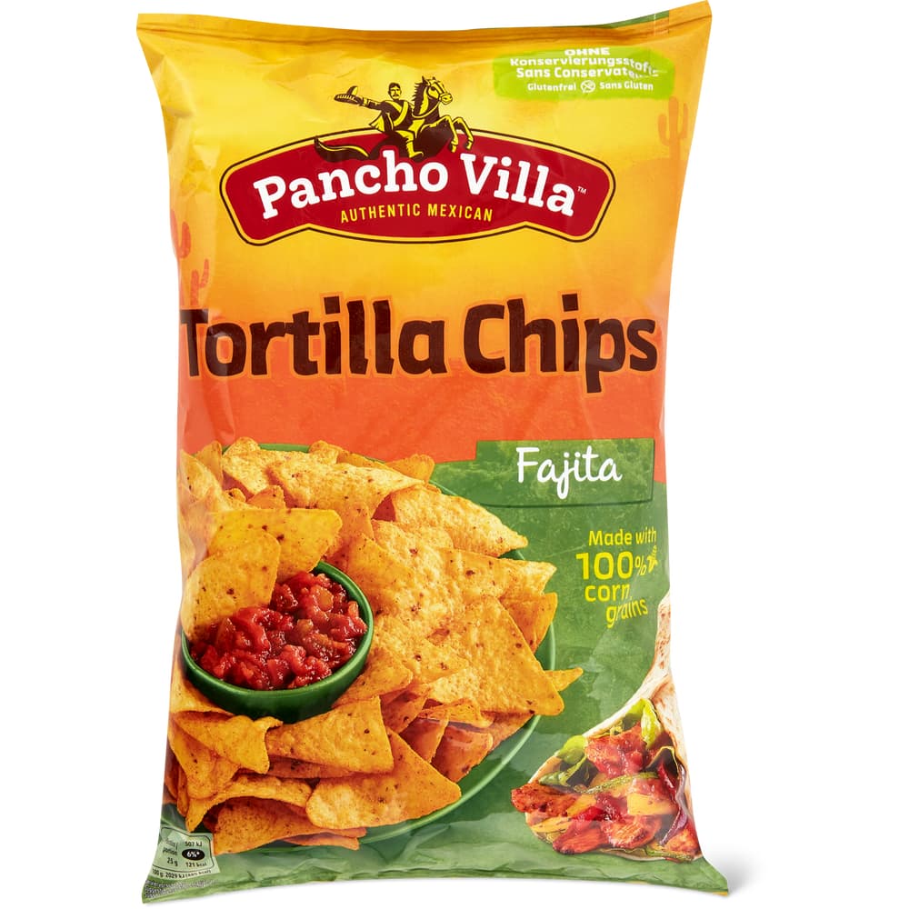 Pancho Villa Tortilla Chips Fajita