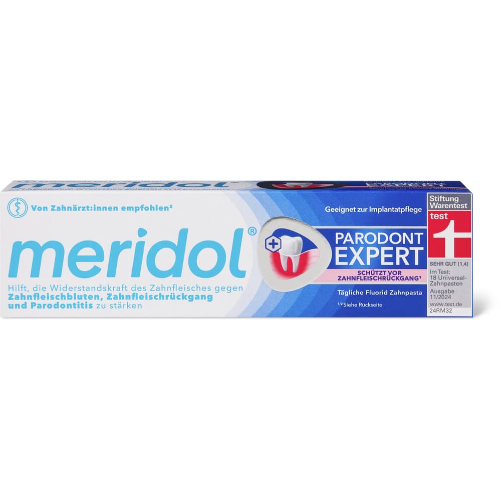 Moledol Toothpaste Meridol Parodont Expert · Toothpaste • Migros