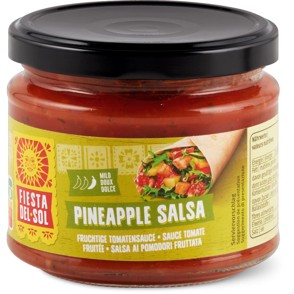 Fiesta del Sol Pineapple Salsa Fruchtige Tomatensauce