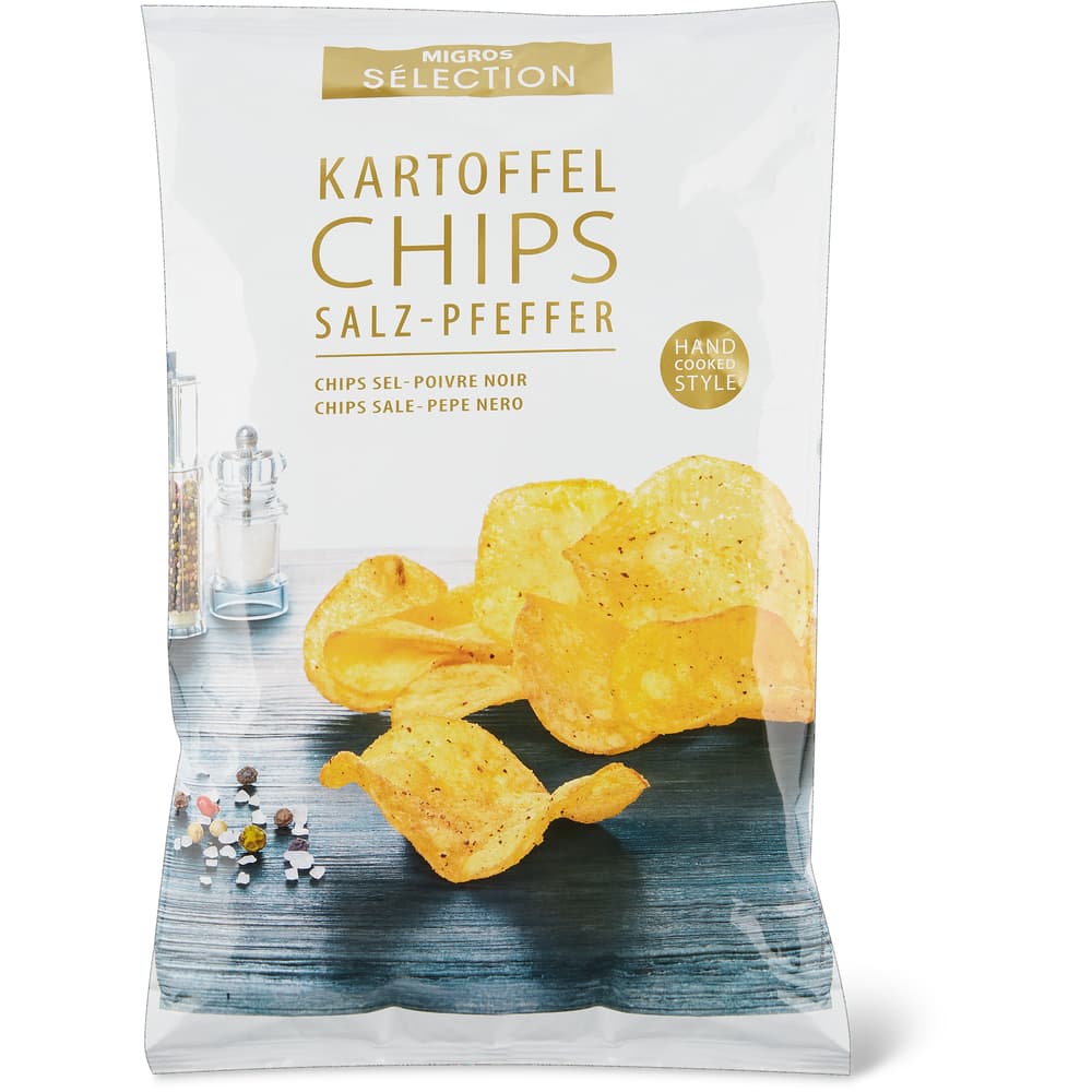 Sélection Chips Salz und Pfeffer