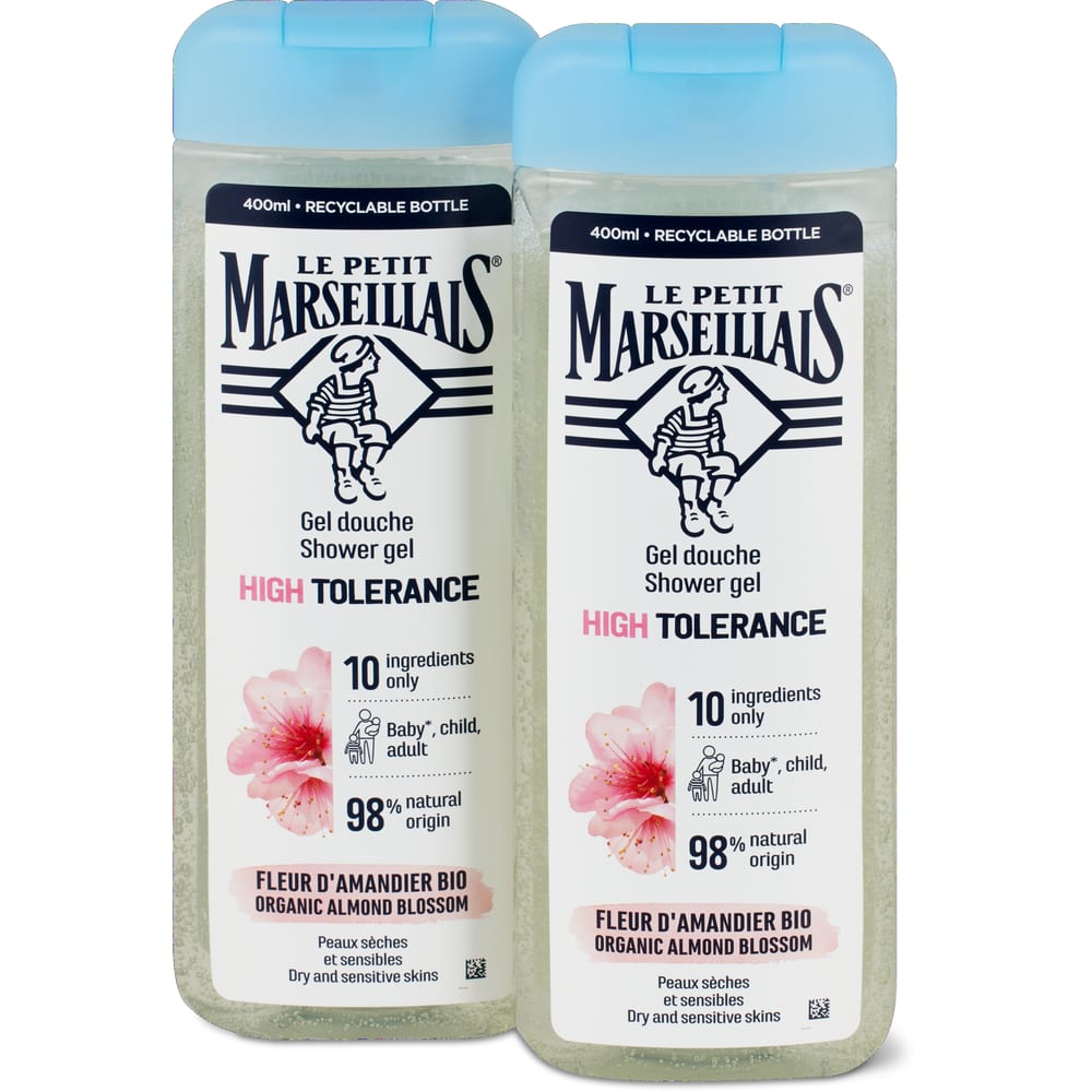 Le Petit Marseillais High Tolerance Duschgel Bio-Mandelblüte