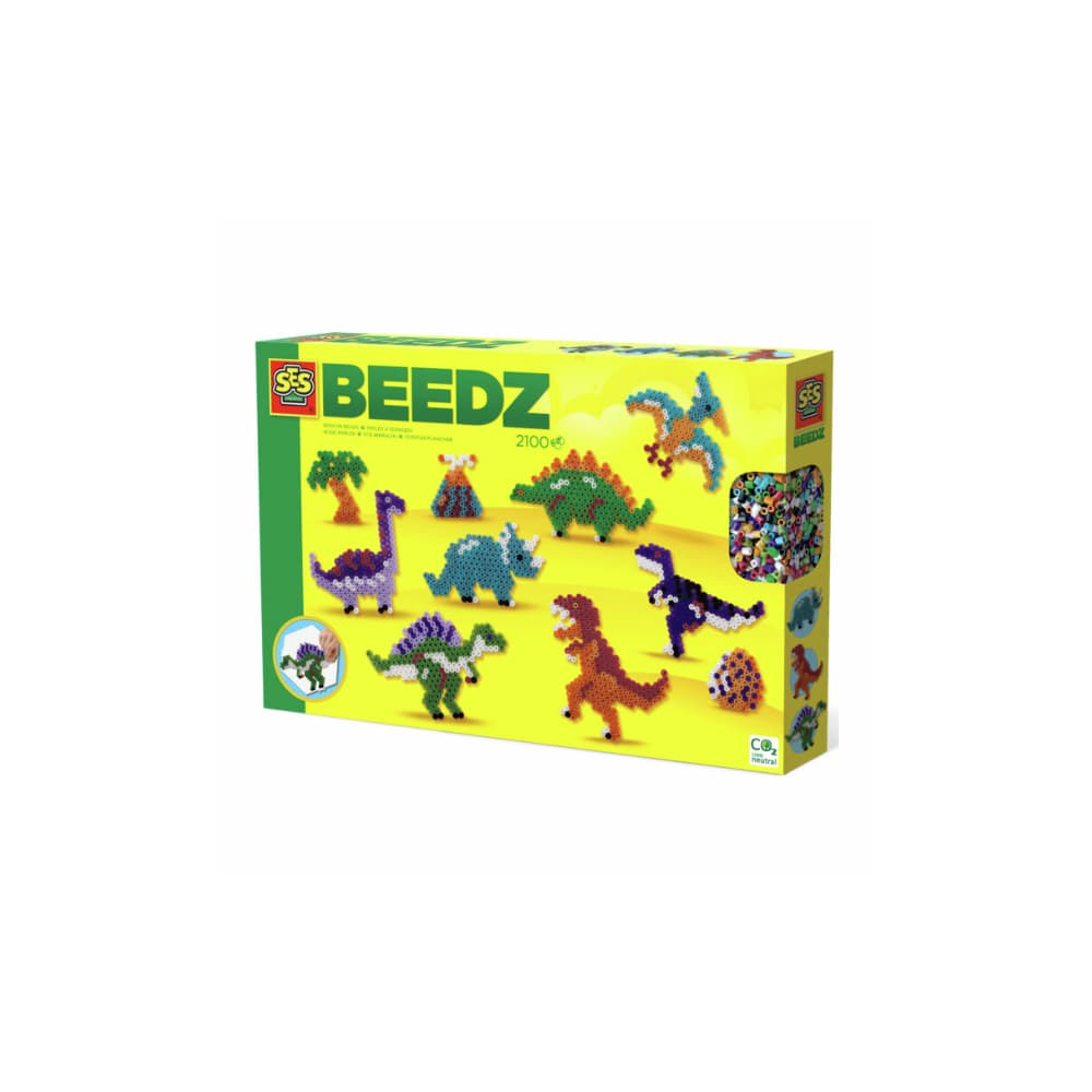 SES Bügelperlen-Set Dinowelt