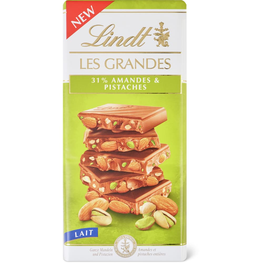 Lindt Les Grandes Amandes & Pistaches Lait