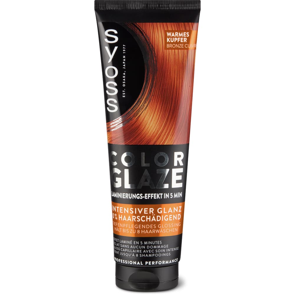 Syoss Color Glaze warmes Kupfer