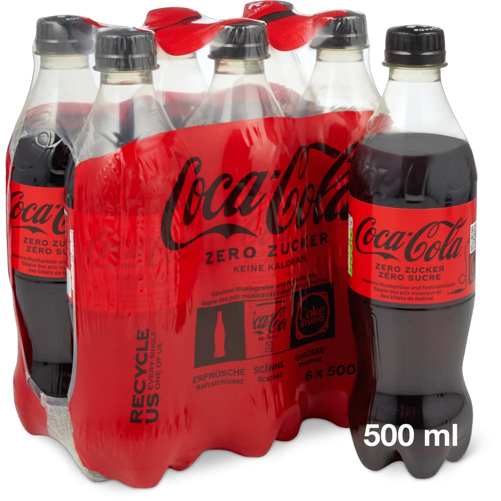 Coca-Cola Zero Softdrink kalorienfrei
