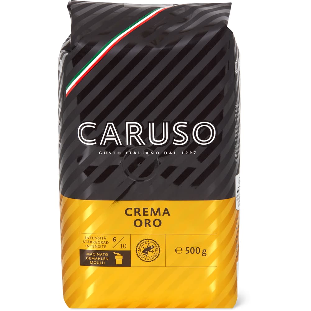 Caruso Oro Kaffee gemahlen crema