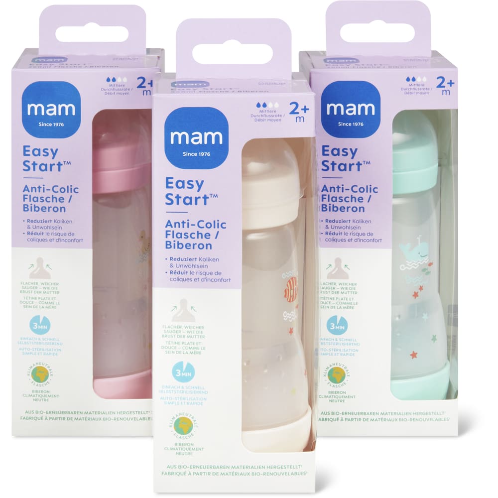 MAM Easy Start Anti-Colic Babyflasche Ab 2 Monaten