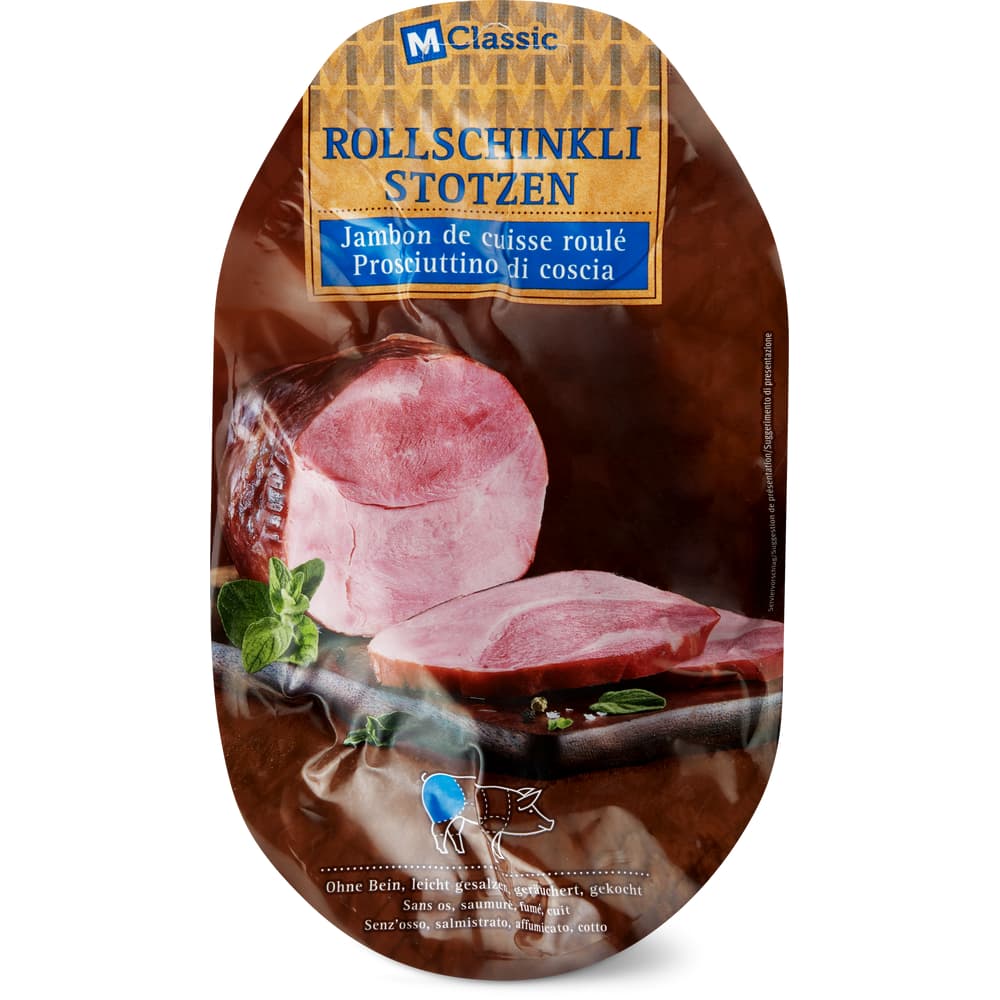 M-Classic Rollschinkli geräuchert