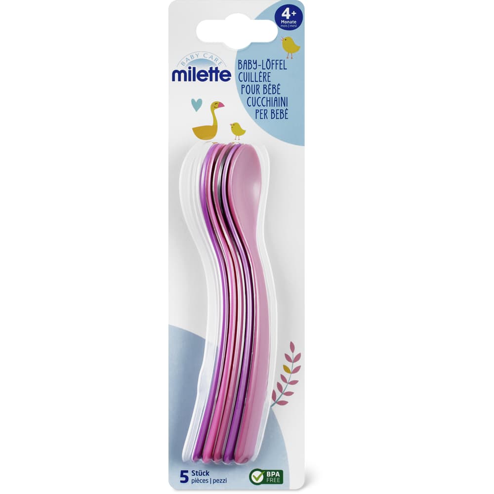 Milette Baby Care Löffel 4 M+