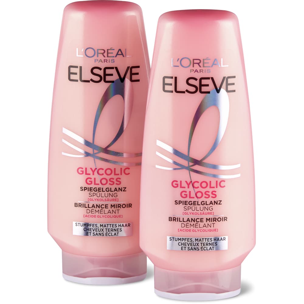 L'Oréal Paris Elseve Glycolic Gloss Spülung Glanzloses, stumpfes Haar