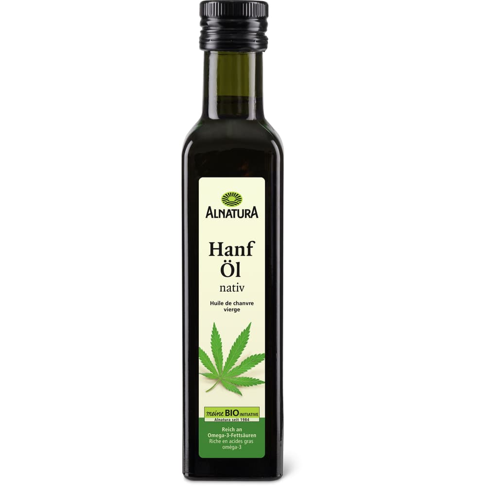 Alnatura Hanföl Bio, nativ