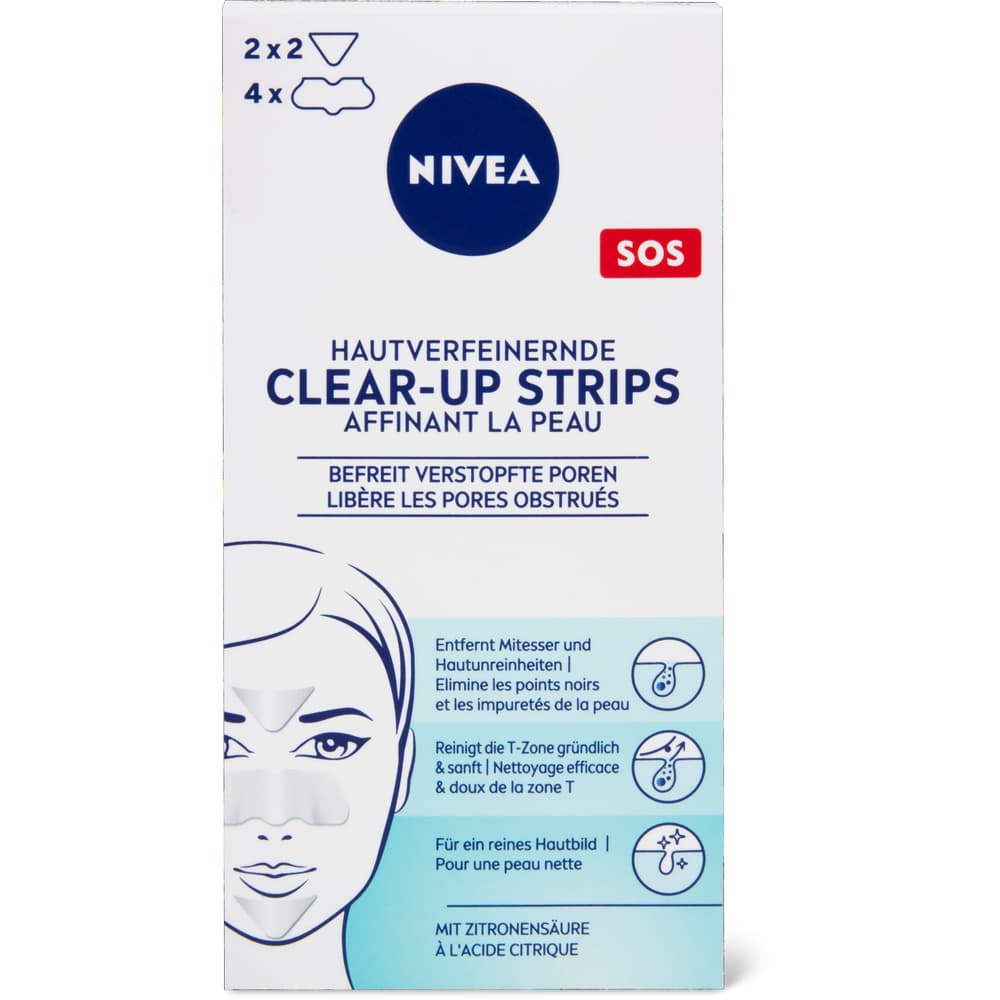 Nivea SOS Hautverfeinernde Clear-Up Strips