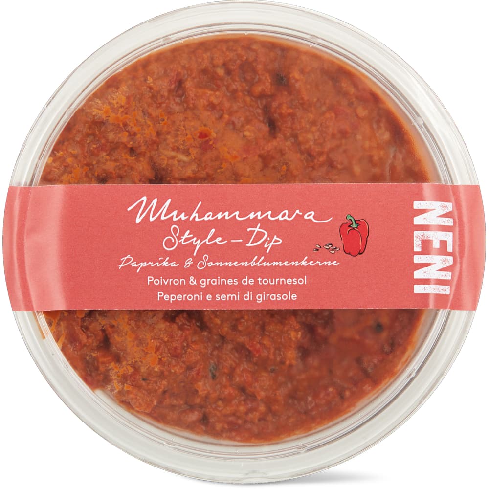 Neni Muhammara Style Dip Paprika & Sonnenblumenkerne