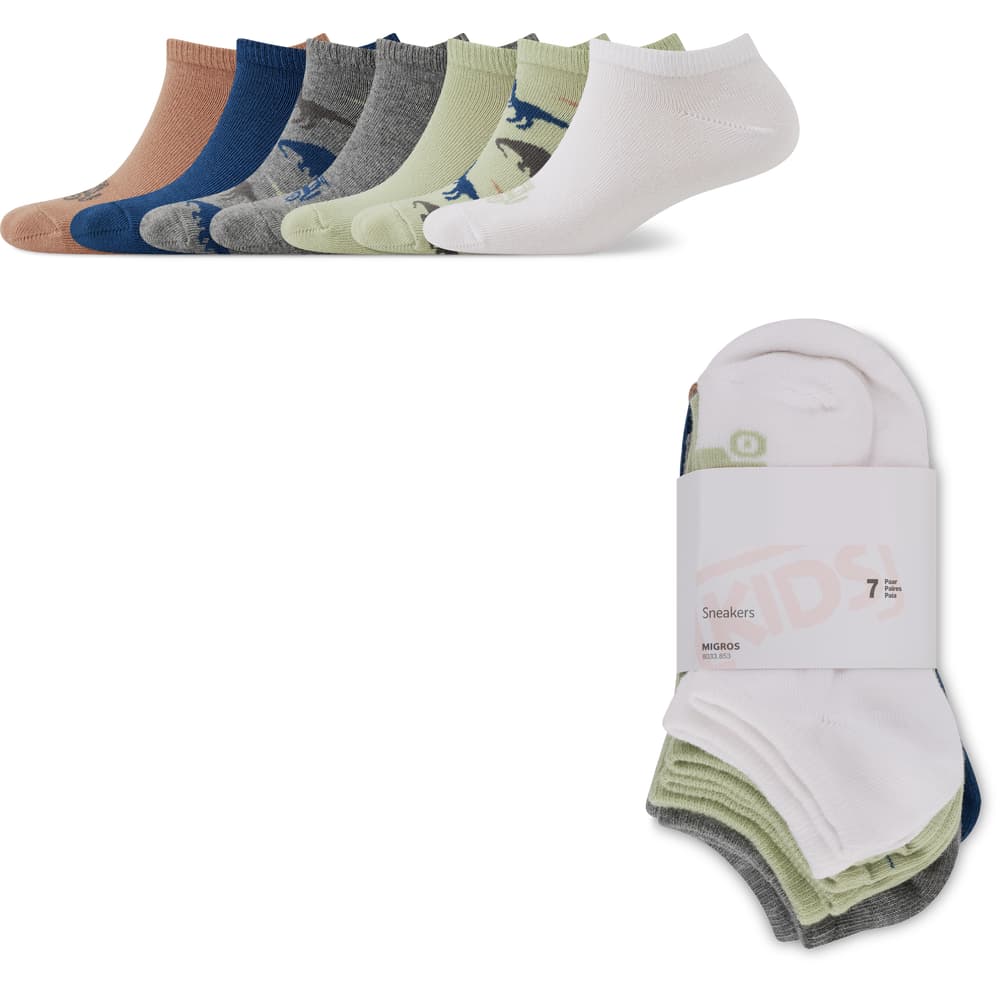 Kids Kinder Sneakers Better Cotton, 7er Pack