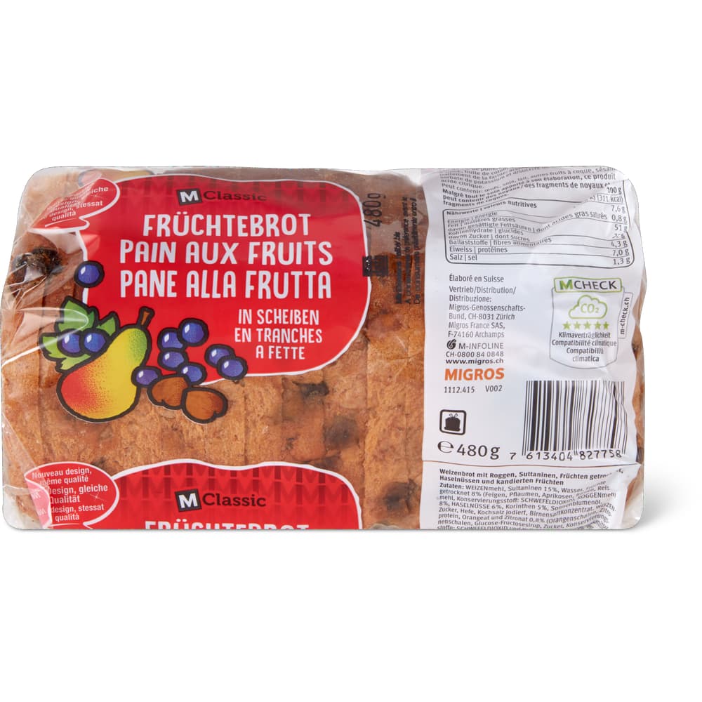 M-Classic Früchtebrot