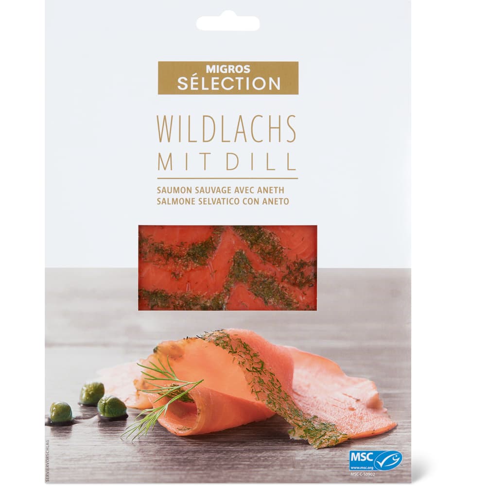 Sélection MSC Wildlachs mit Dill