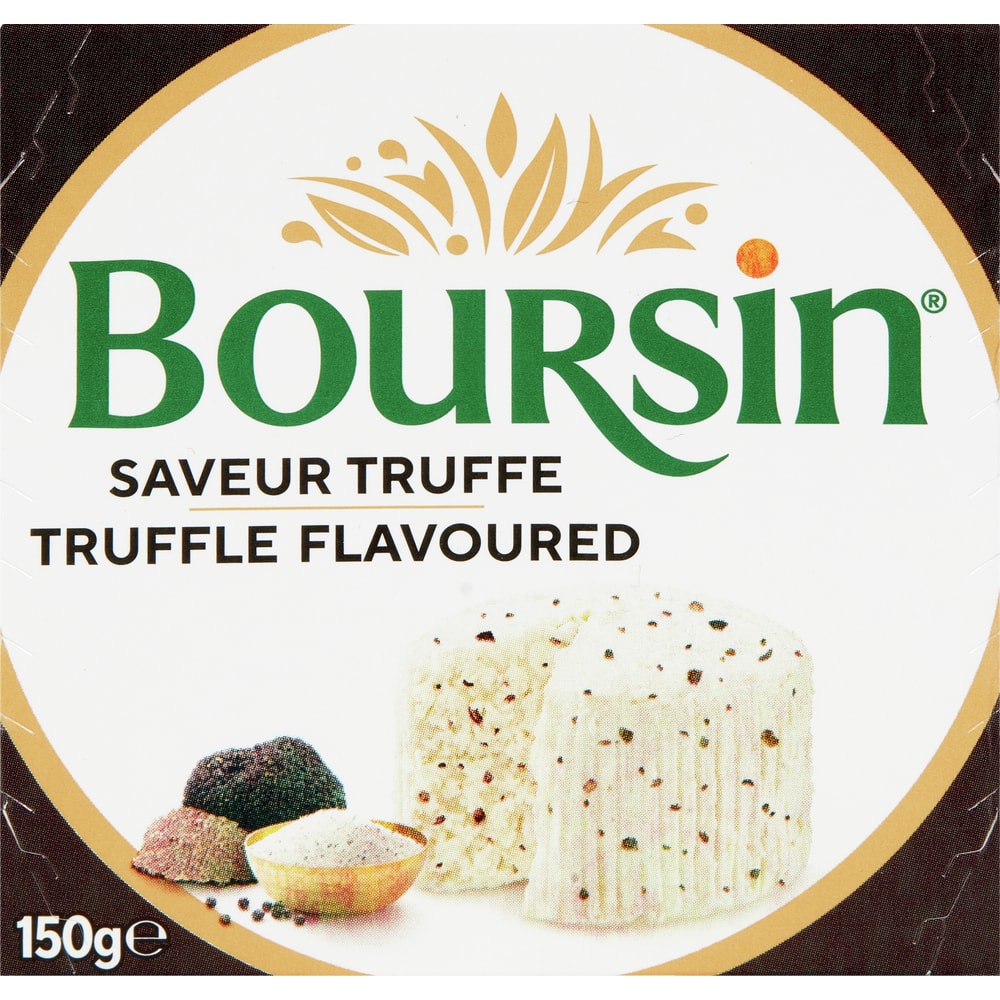 Boursin Pasteurisierter Frischkäse Trüffel