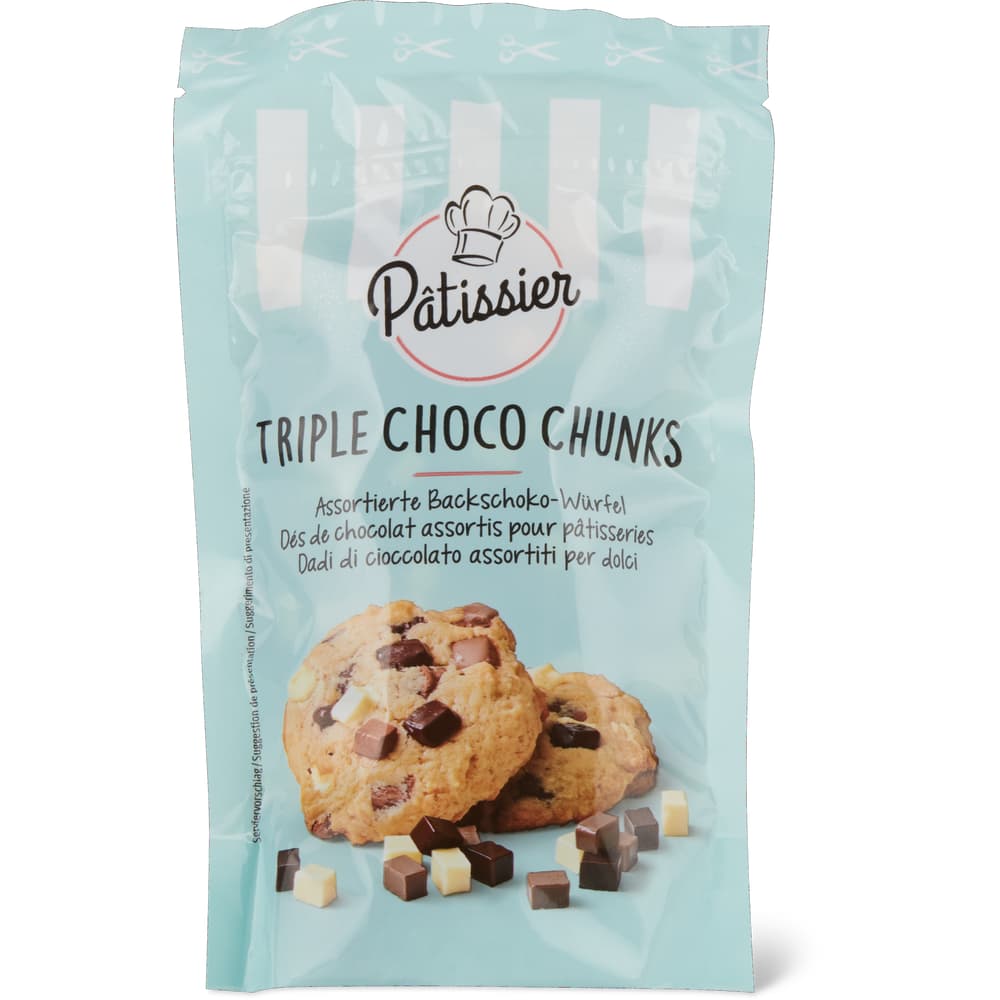 Patissier Assortierte Backschoko-Würfel