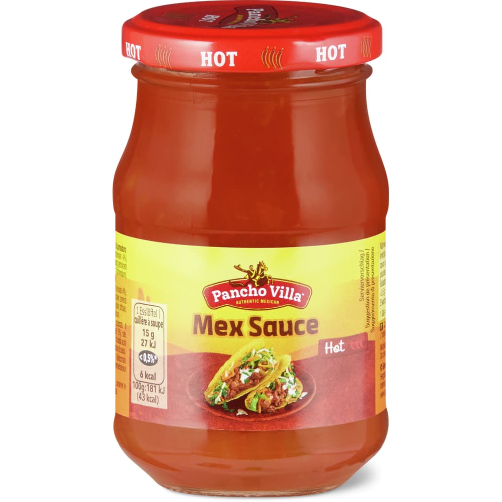 Pancho Villa Hot Mex Sauce