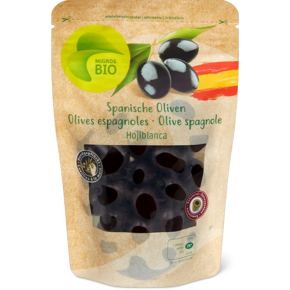 Migros Bio Spanische Oliven Hojiblanca