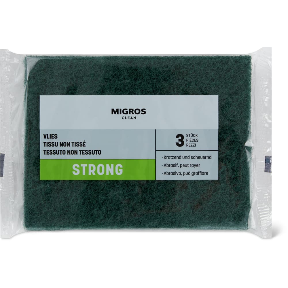 Migros Clean Vliespads STRONG aus Vlies