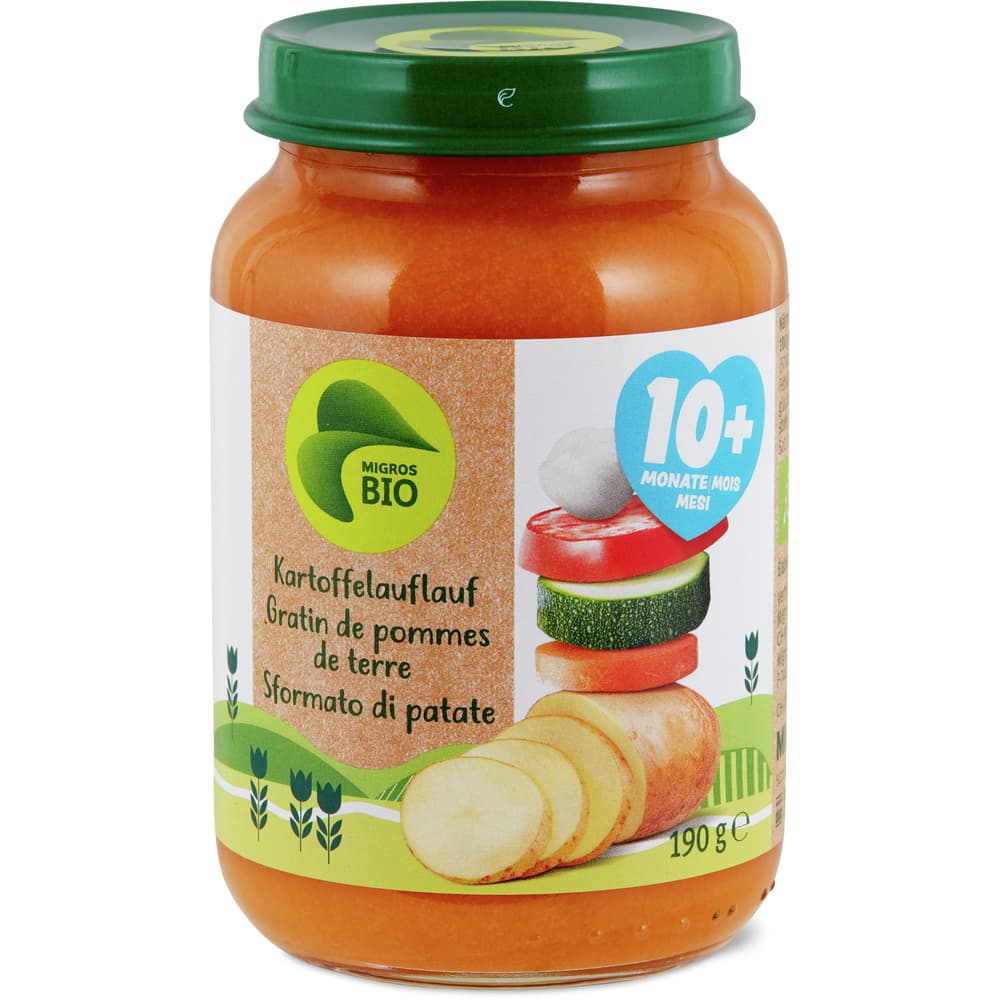 Migros Bio Babygläschen mit Kartoffelauflauf Ab 10 Monaten