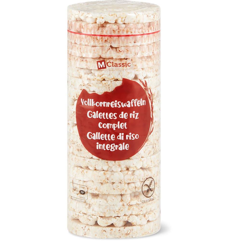 M-Classic Reiswaffel Glutenfrei