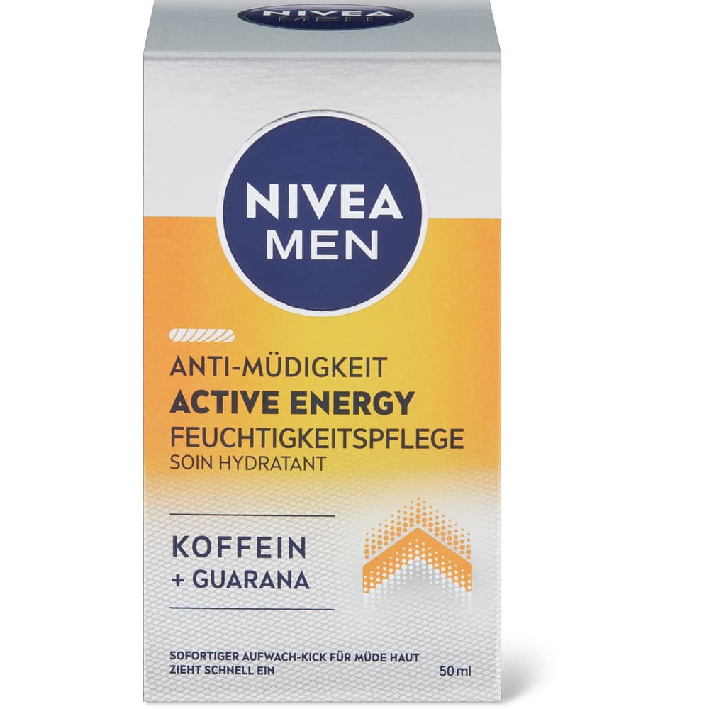 Nivea Men Active Energy Feuchtigkeitscreme Koffein + Guarana