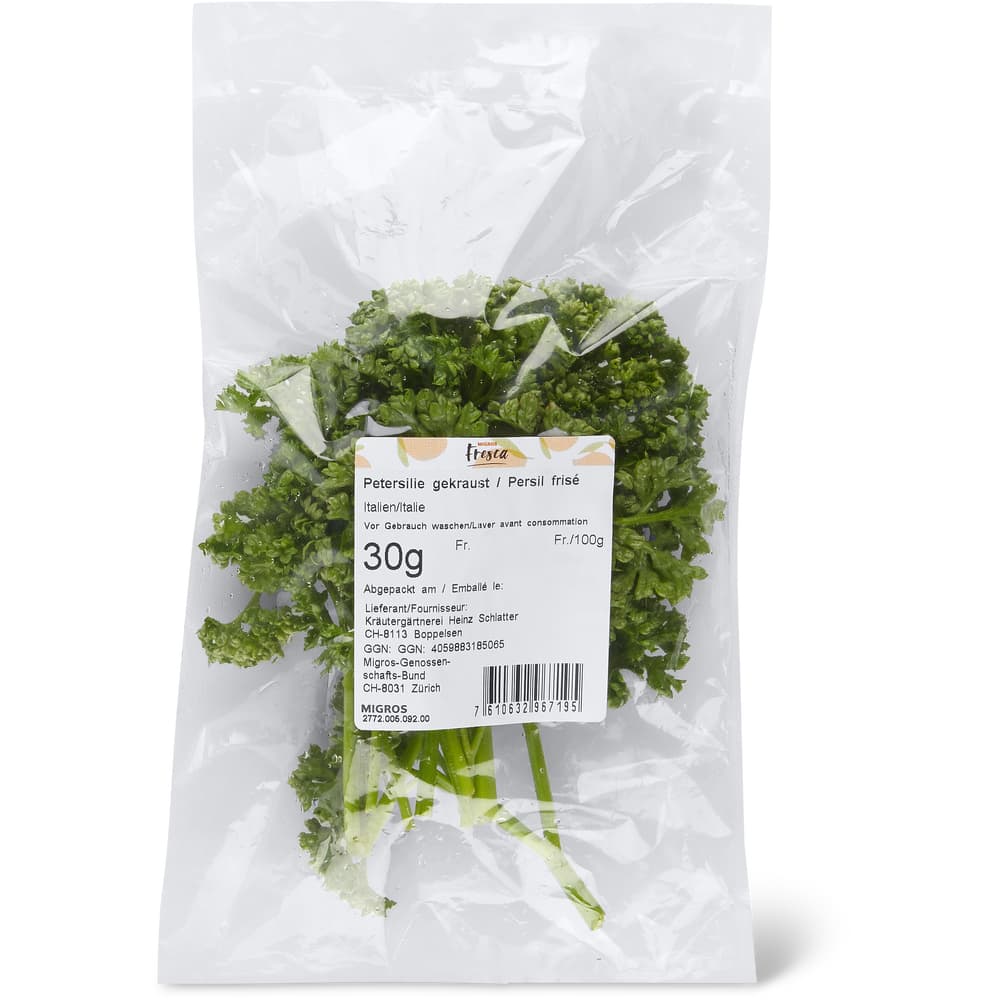 Migros Fresca Petersilie gekraust
