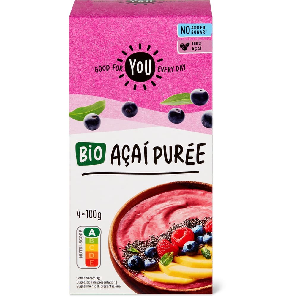 You Açai Püree Bio, ohne Zuckerzusatz