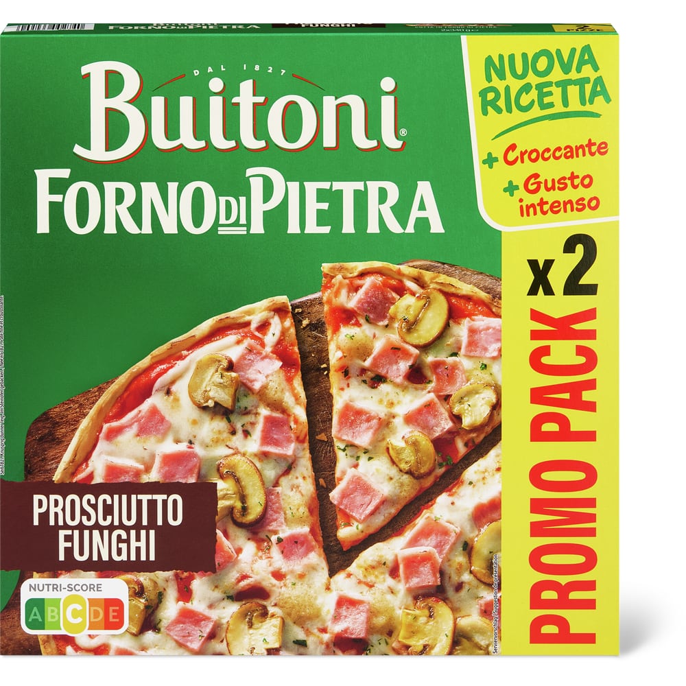 Buitoni Forno di Pietra Pizza Prosciutto & Funghi