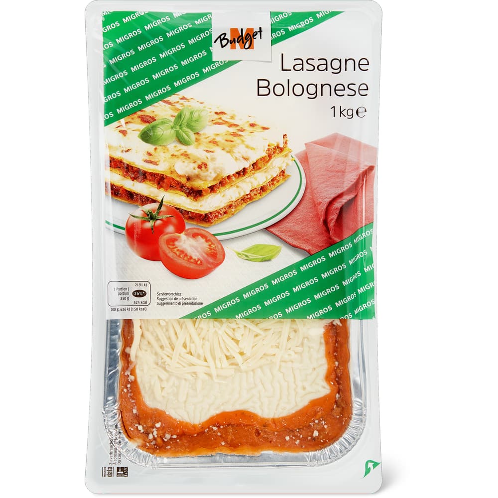 M-Budget Lasagne Alla Bolognese