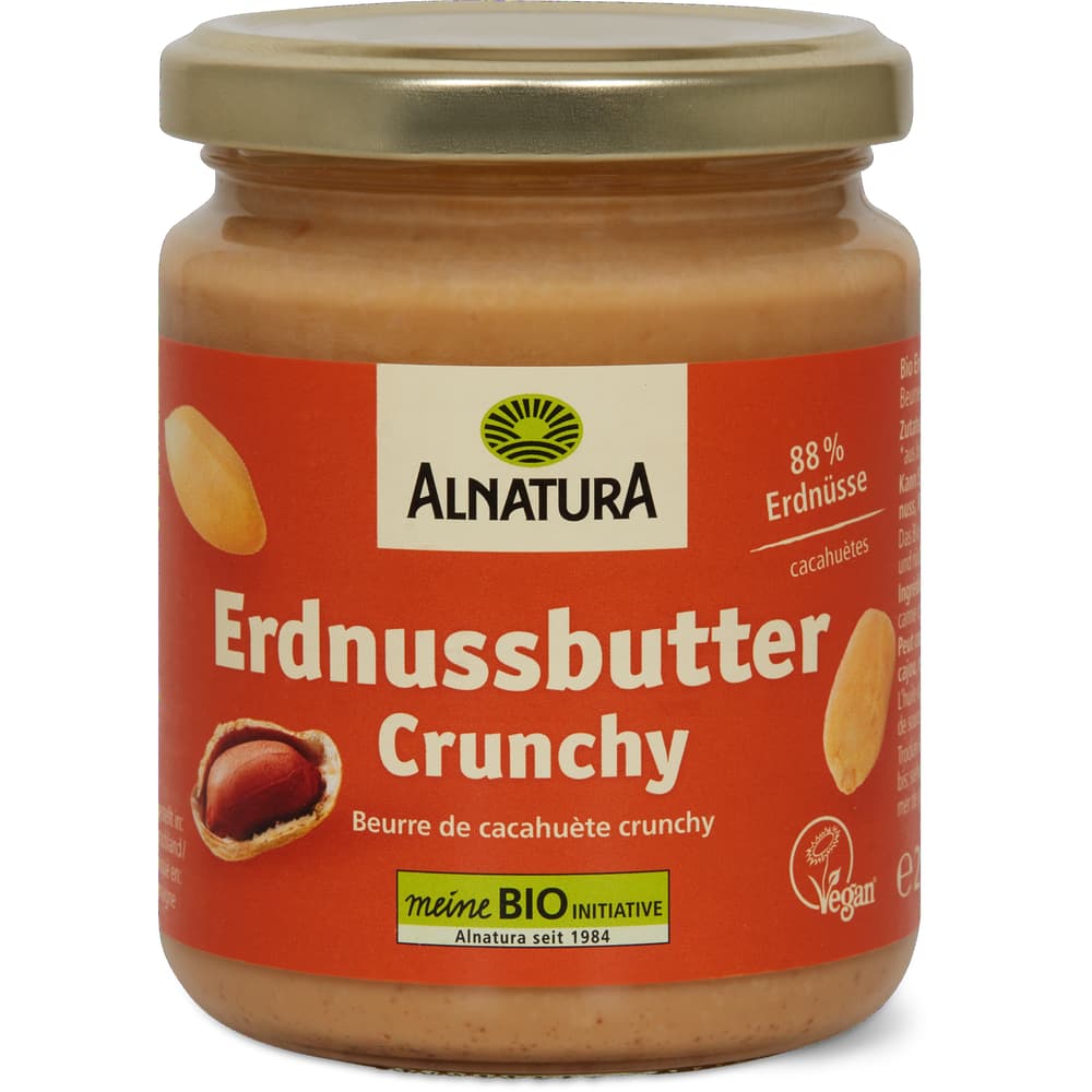 Alnatura Bio Erdnussbutter Crunchy