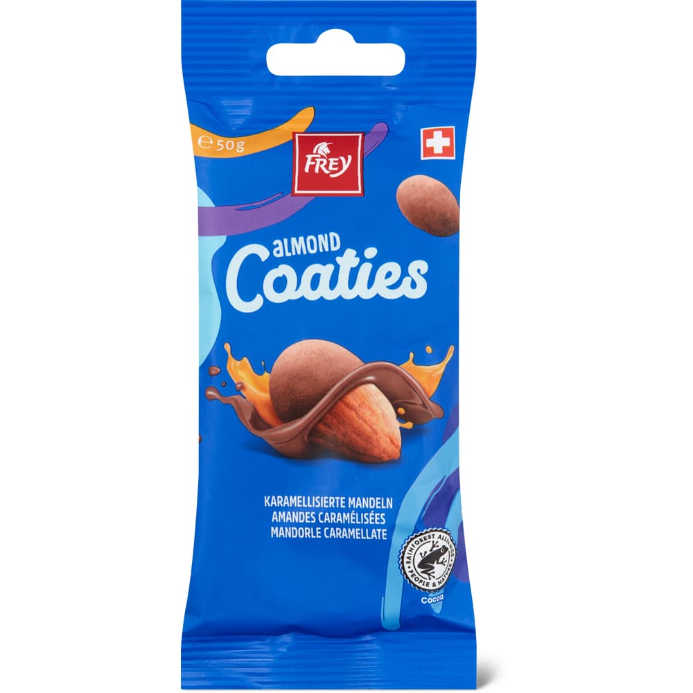 Frey Coaties Almond Karamellisierte Mandeln