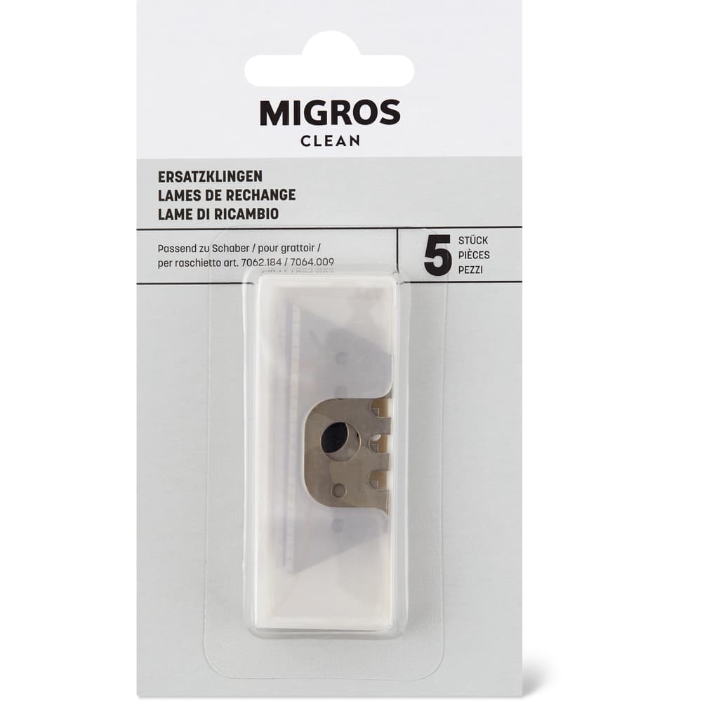 Migros Clean Ersatzklingen für Schaber