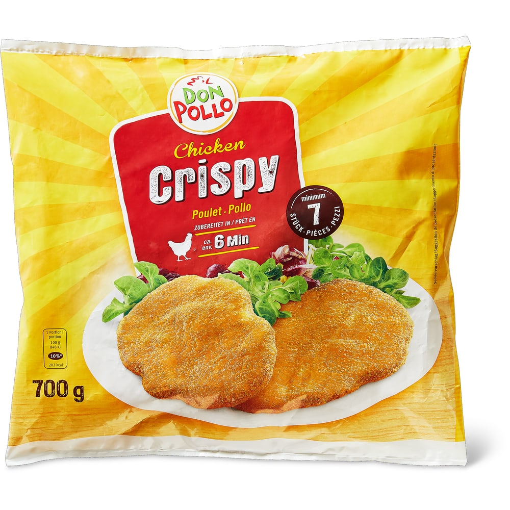 Don Pollo Poulet Crispy paniert