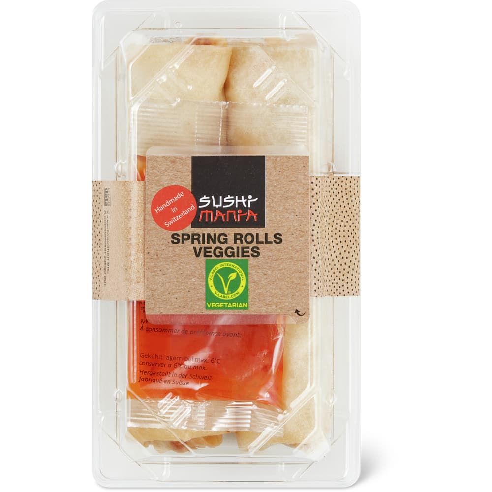 Sushi Mania Spring Rolls Veggies