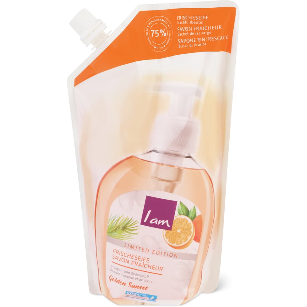 I am Frischeseife Golden Sunset Golden Sunset, Refill