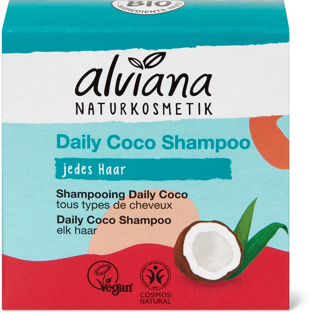alviana Naturkosmetik Daily Coco Festes Shampoo Jedes Haar