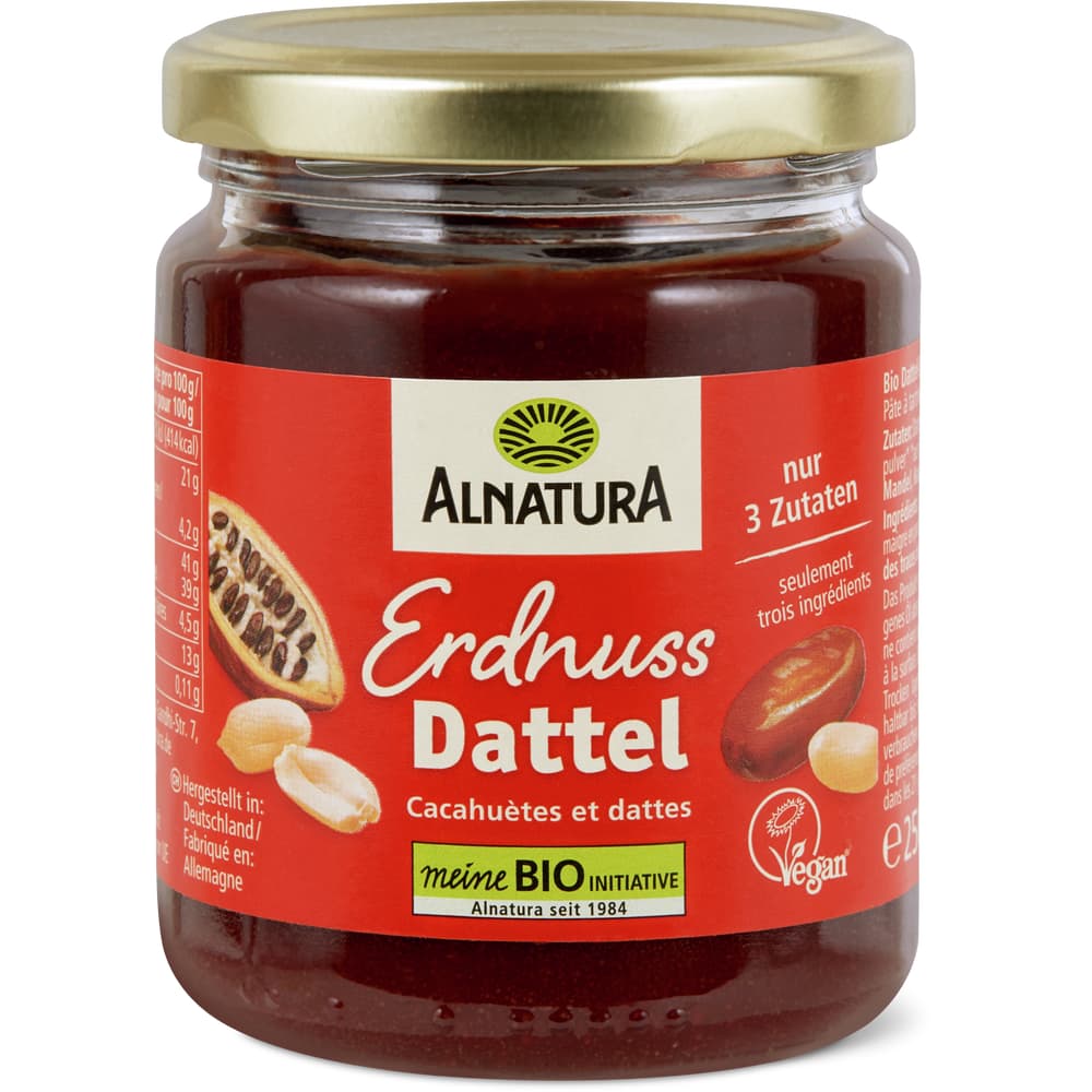 Alnatura Brotaufstrich Erdnuss Dattel