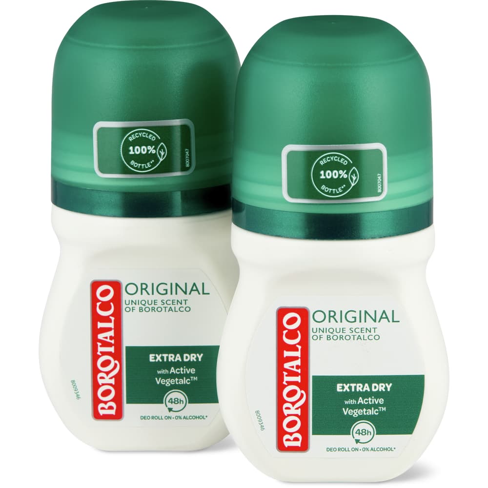 Borotalco Deo Roll-on Original 48h, 0% Alkohol